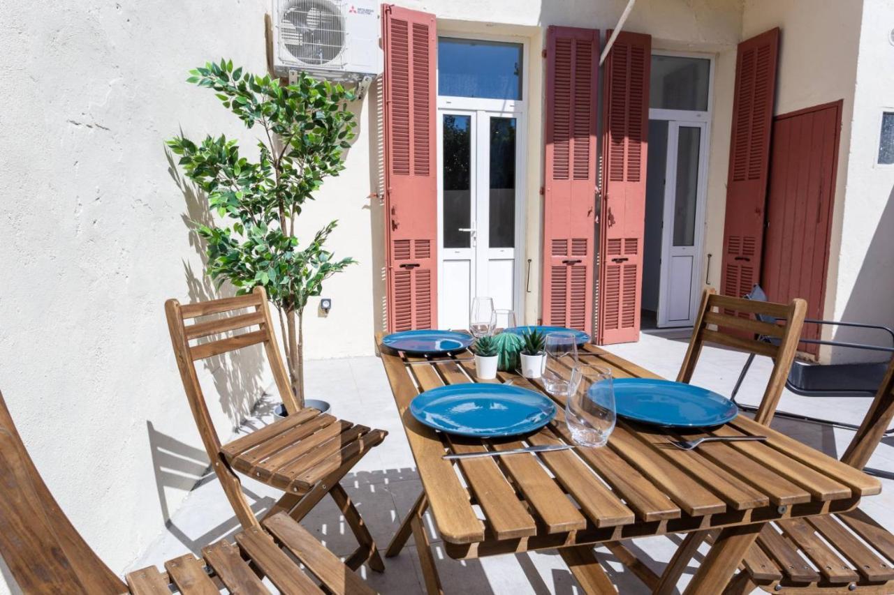 MaxBnb - CLIMATISÉ - Grand Studio 37m2&terrasse 30m2 - Est Toulon Exterior foto