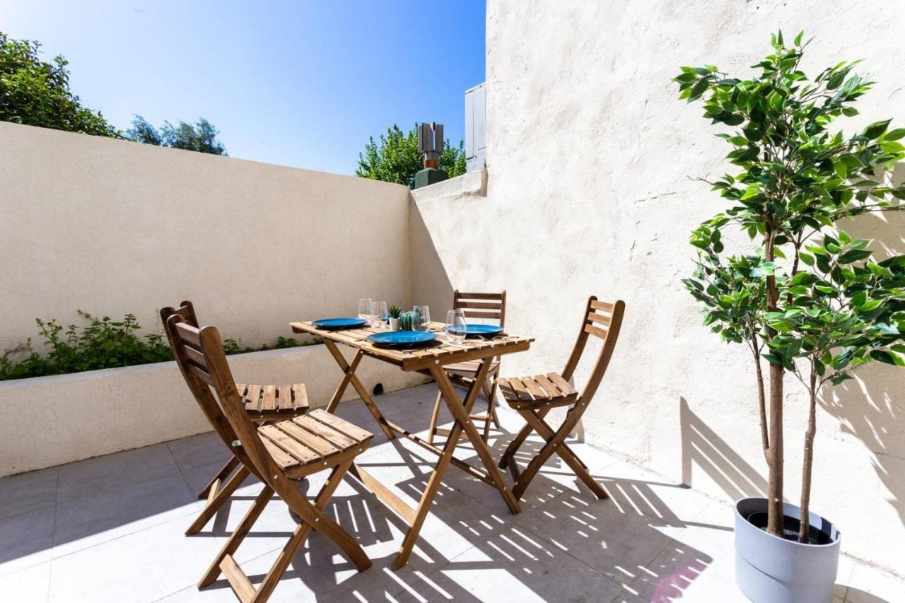MaxBnb - CLIMATISÉ - Grand Studio 37m2&terrasse 30m2 - Est Toulon Exterior foto