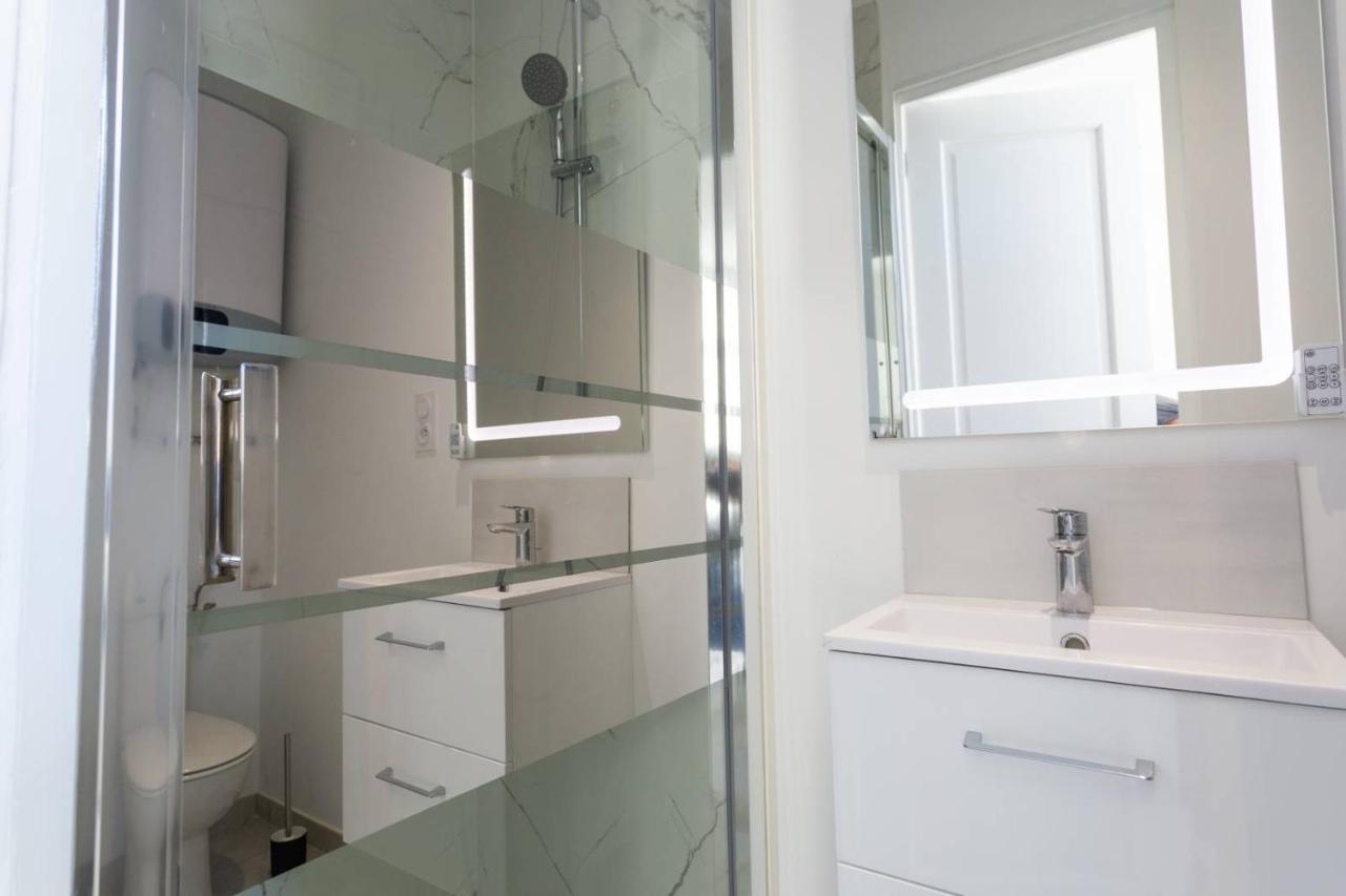 MaxBnb - CLIMATISÉ - Grand Studio 37m2&terrasse 30m2 - Est Toulon Exterior foto